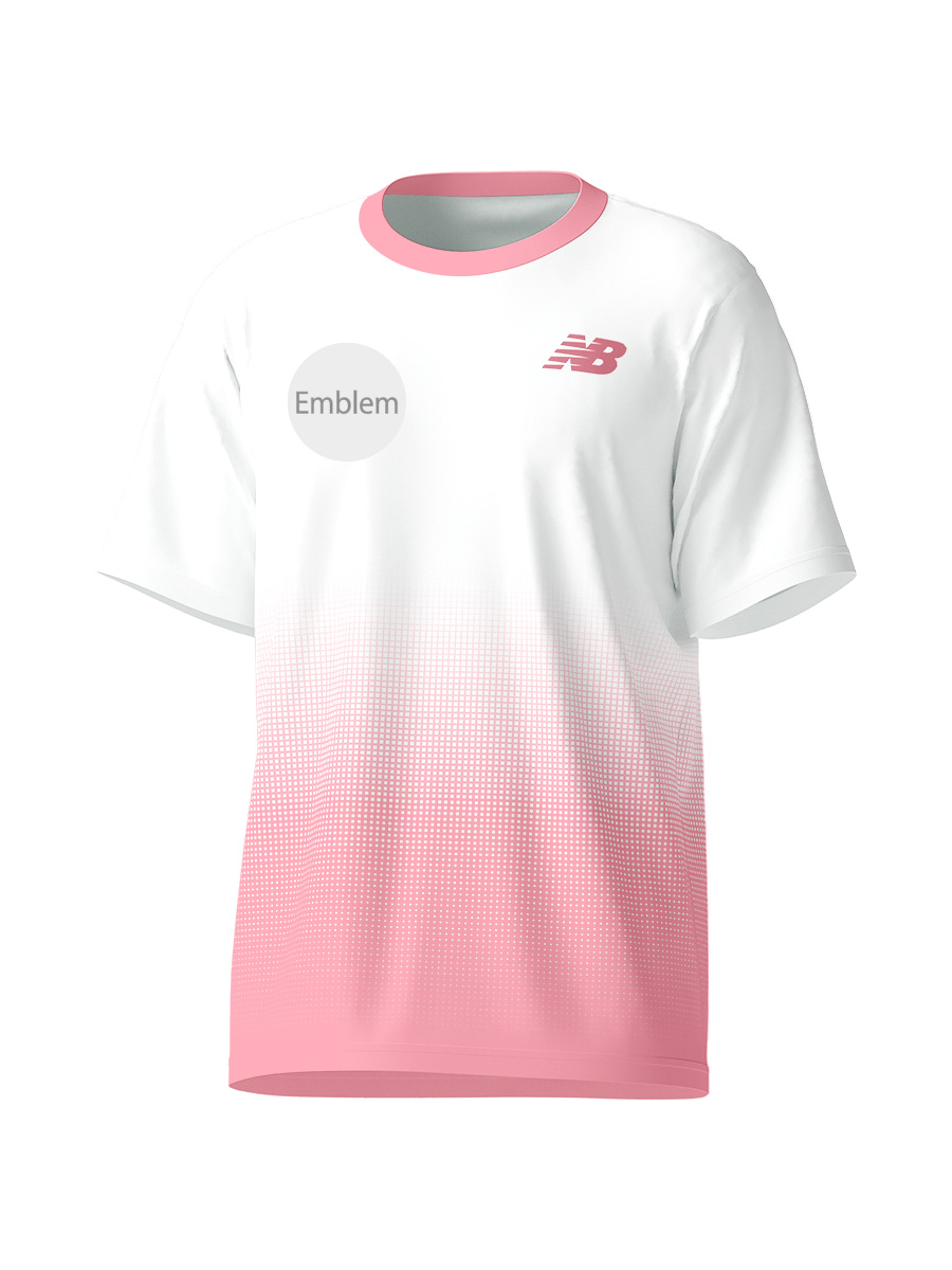 【昇華】チームTシャツ/グラデーション/エンブレム入｜JUMC0126｜｜オリジナルユニフォーム | NEW BALANCE TEAM ORDER