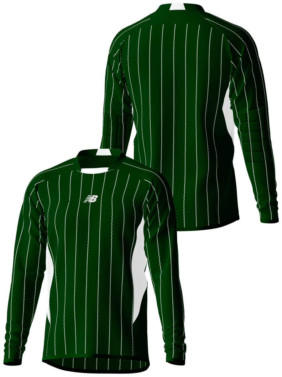 昇華】GK長袖切り替えゲームシャツ/ピンストライプ/パッド付